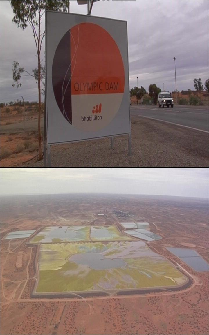 オリンピック・ダム鉱山の拡張にNO!を